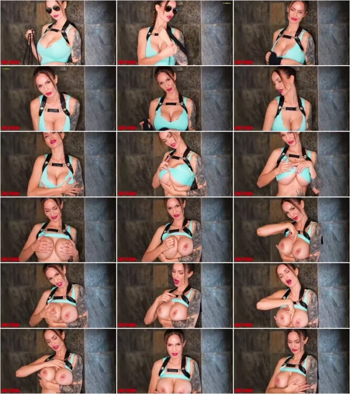 AmyStarr - ASMR Lara Croft melkt deinen Schwanz - Wichs-Challenge [HD 720p] (MDH)