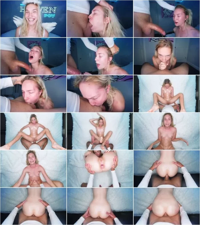 Claire Roos - Ass And Throat Fucked In Heaven [FullHD 1080p] (HeavenPOV)