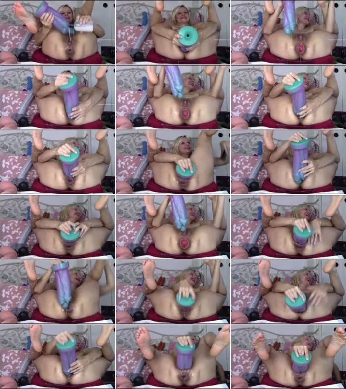 RaisaWetsX - A2P with 3 amigos 04.10.2023 [FullHD 1080p] (Dildo)