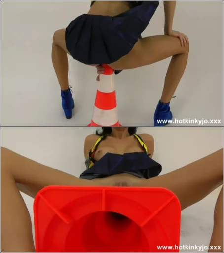 Hotkinkyjo - 2013-04-11 - Cone-oscopy [FullHD 1080p] (Dildo)