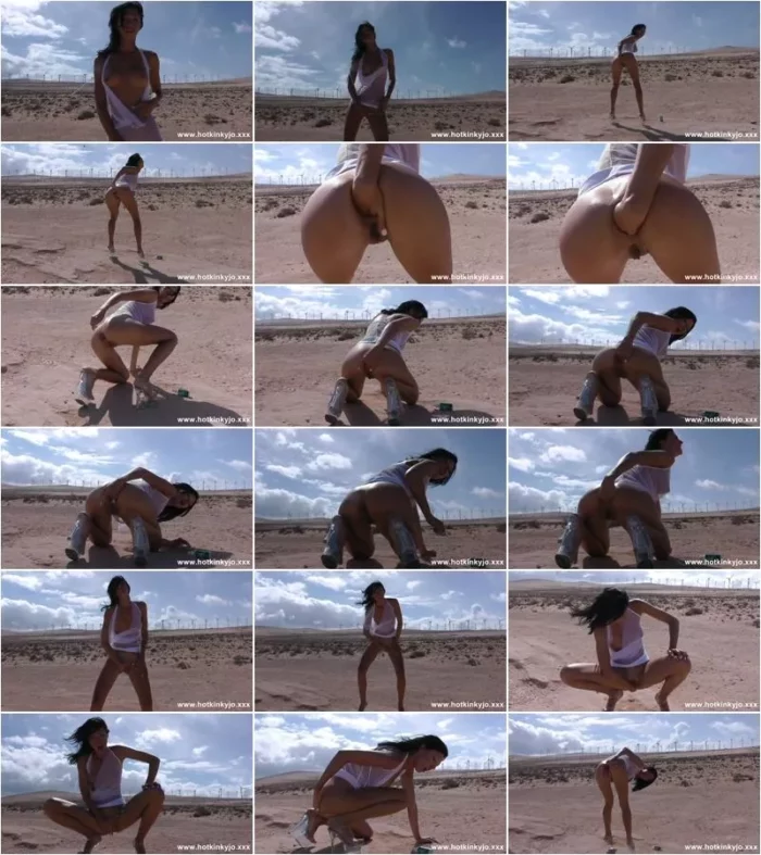 Hotkinkyjo - 2013-09-11 - Desert Self-Fisting Movie - HKJ [HD 720p] (Dildo)