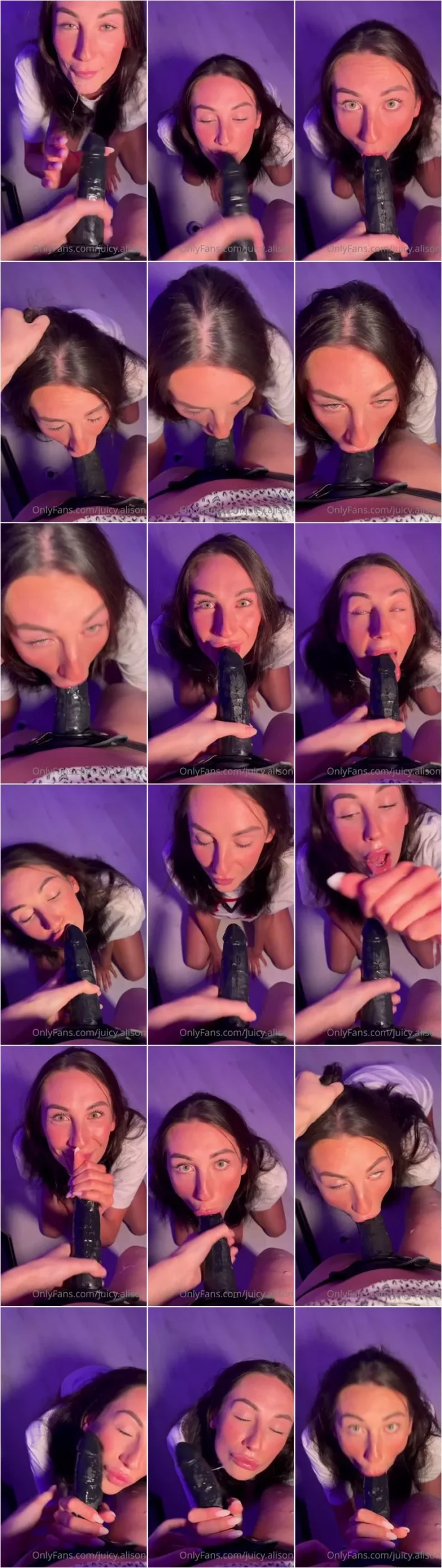 Juicy Alison - Hahaha When Girls Are Home Alone I Sucked @Purrsimona Dick.. [UltraHD/2K 1920p] (Amateur)