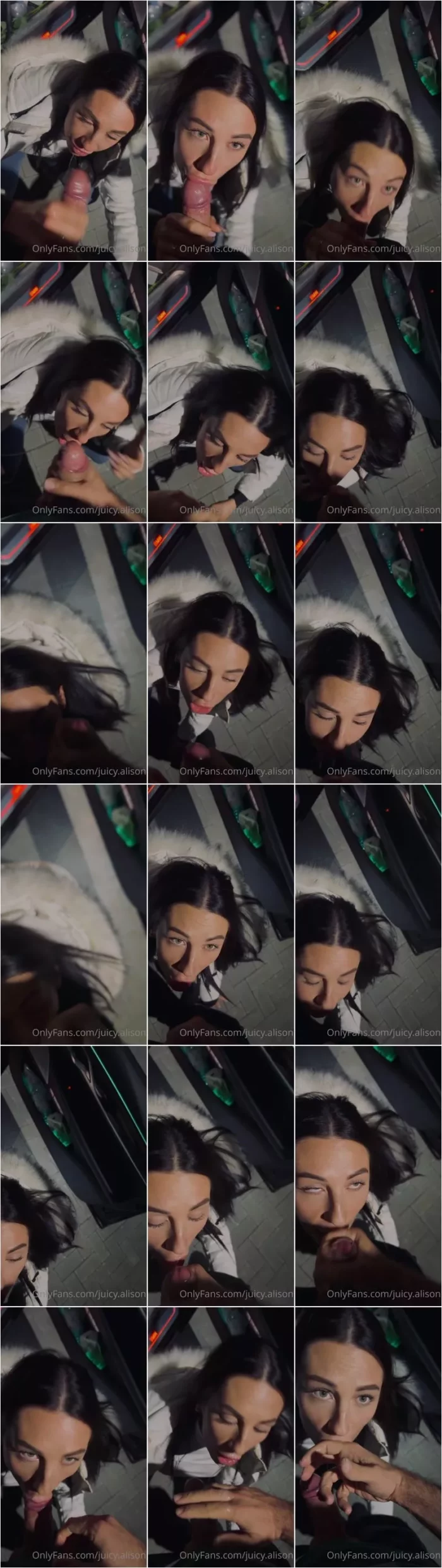 Juicy Alison - On Long Car Journeys You Sometimes Need a Break! [UltraHD/2K 1920p] (Amateur)