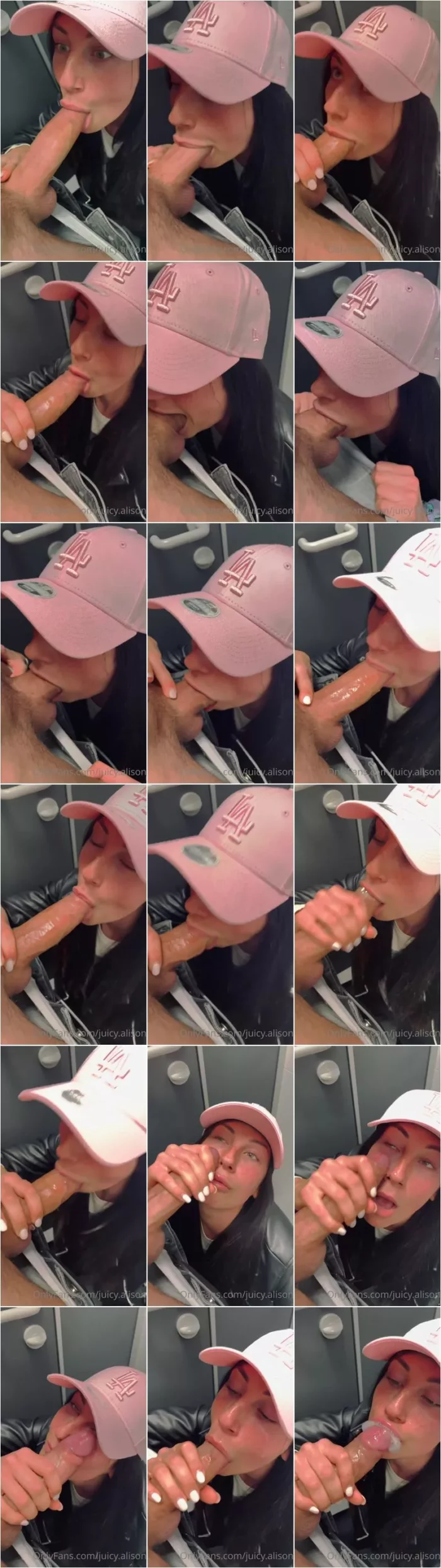 Juicy Alison - Public Mens Restroom @Eatworldalex [UltraHD/2K 1918p] (Amateur)