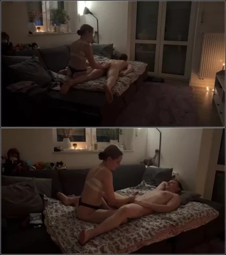 JoLa992 - Massage Handarbeit BlowJob und Sperma in meinen Mund [HD 720p] (MDH)
