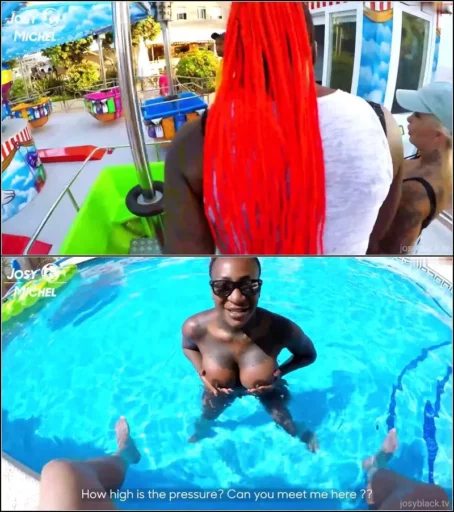 Josy-Black - IHN AM POOL LEER SAUGEN und CUMPLAY [FullHD 1080p] (MDH)