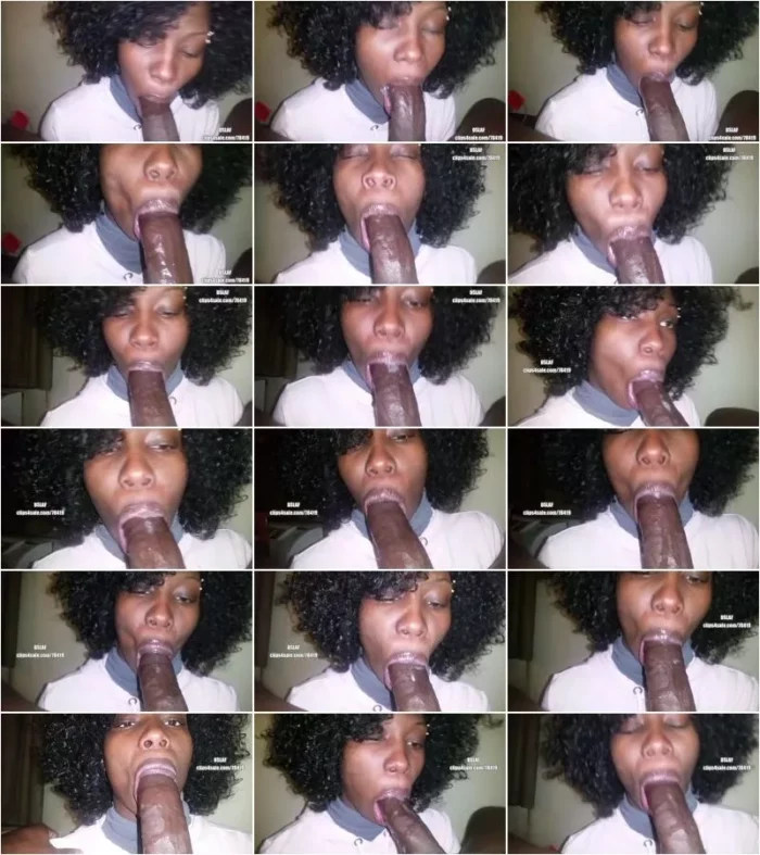 Dick Sucking Lips And Facials - DSLAF - 19 Year Old Jamaican Gets CIM [HD 720p] (Clip4Sale)