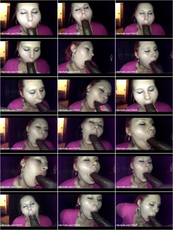 Dick Sucking Lips And Facials - DSLAF - BBW Interracial Sloppy BJ [SD 406p] (Clip4Sale)