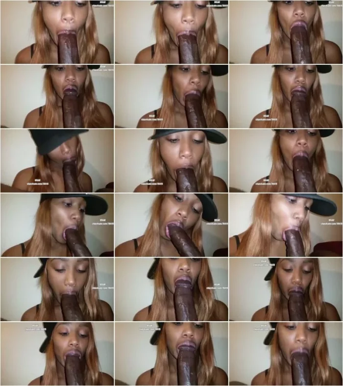 Dick Sucking Lips And Facials - DSLAF - Dominican Lipz Apprentice - Extra Lip Gloss - Unexpected Cum In Mouth [SD 404p] (Clip4Sale)