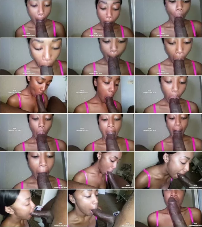 Dick Sucking Lips And Facials - DSLAF - Dominican Lipz Apprentice - This Pretty Bitch Swallows [SD 404p] (Clip4Sale)