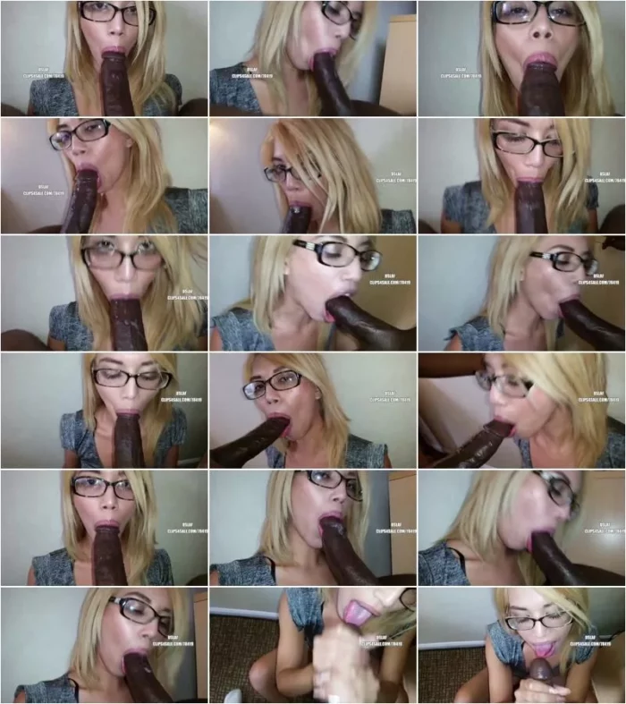 Dick Sucking Lips And Facials - DSLAF - Eva Mendes Lookalike Eats BBC [HD 720p] (Clip4Sale)