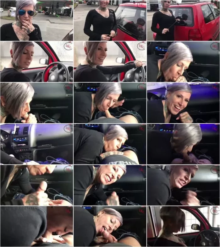 Cat-Coxx - Public Blowjob in der Waschanlage [HD 720p] (MDH)