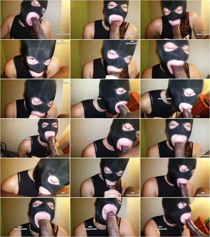Dick Sucking Lips And Facials - DSLAF - Ms. Natural - Bondage Deepthroat [HD 720p] (Clip4Sale)