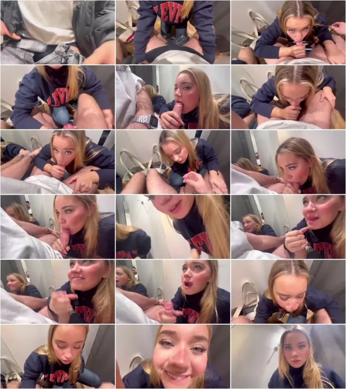 RosaMiller - Weihnachts Shopping - Erster riskanter Public Blowjob [FullHD 1080p] (MDH)