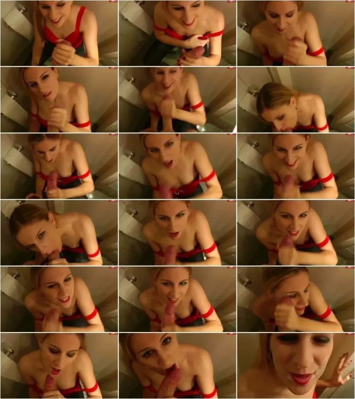 Jessie21 - Schnell auf dem Klo abgewichst [HD 720p] (MDH)
