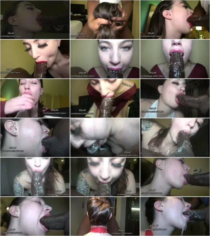 Dick Sucking Lips And Facials - DSLAF - Biancas Throat Cumshot Compilation 2023 [FullHD 1080p] (Clip4Sale)
