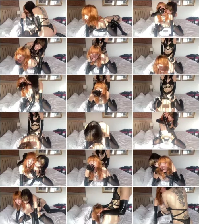 Triss808 - Trans girl fucking gorgeous cis girl with breath play [FullHD 1080p] (Trans)