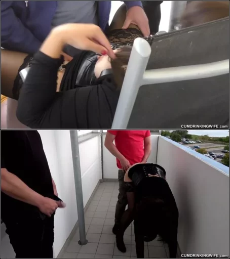 Marion - BREEDING GANGBANG WITH CUCKOLD HUBBY CLEANING MY PUSS ep.2 [HD 720p] (Cumdrinkingwife)