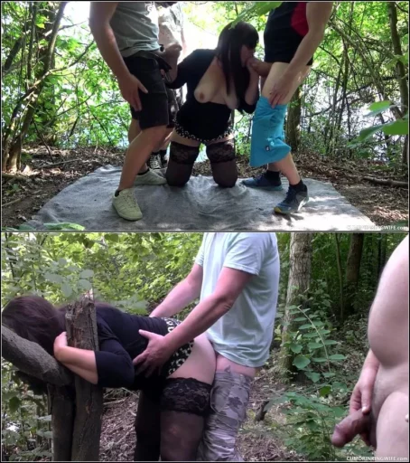 Marion - CREAMPIE GANGBANG AT THE LAKE ep.3 [FullHD 1080p] (Cumdrinkingwife)