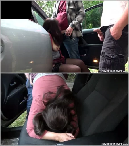 Marion - GANGBANGED BY 8 STRANGERS AT A PARKING AREA ep.1 [FullHD 1080p] (Cumdrinkingwife)