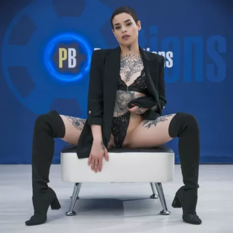 Saba Lapiedra #3 - Interview before Bukkake 04.11.2023 [FullHD 1080p] (Bukkake)