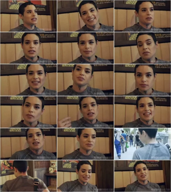 Saba Lapiedra #3 - Interview before Bukkake 04.11.2023 [FullHD 1080p] (Bukkake)