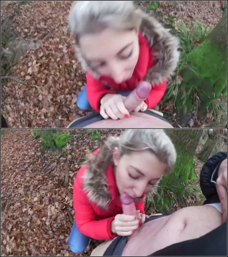 Sarah_Secret - RISKANT - DAS 1. MAL PUBLIC im NEUEN JAHR - SPONTANER QUICKIE am WALDWEG [FullHD 1080p] (MDH)