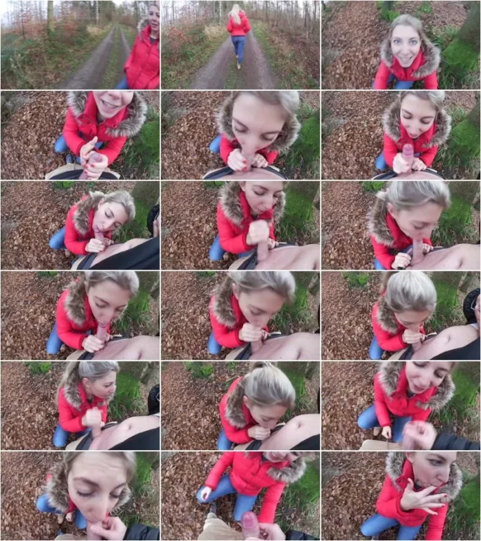 Sarah_Secret - RISKANT - DAS 1. MAL PUBLIC im NEUEN JAHR - SPONTANER QUICKIE am WALDWEG [FullHD 1080p] (MDH)