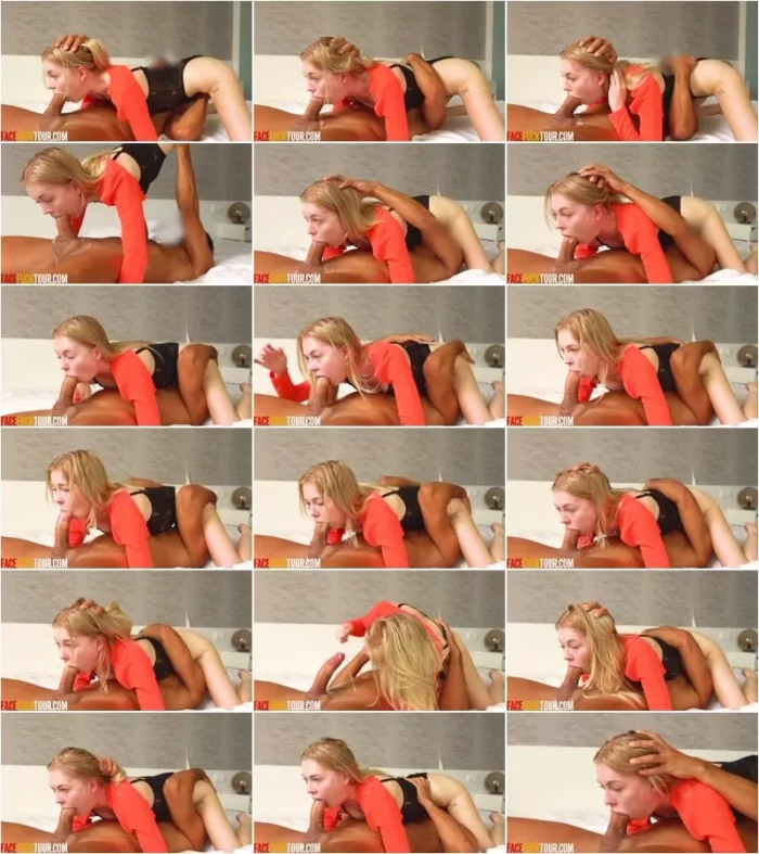 Amateur - She can\'t rant back with a mouth full of cock [FullHD 1080p] (FaceFuckTour)