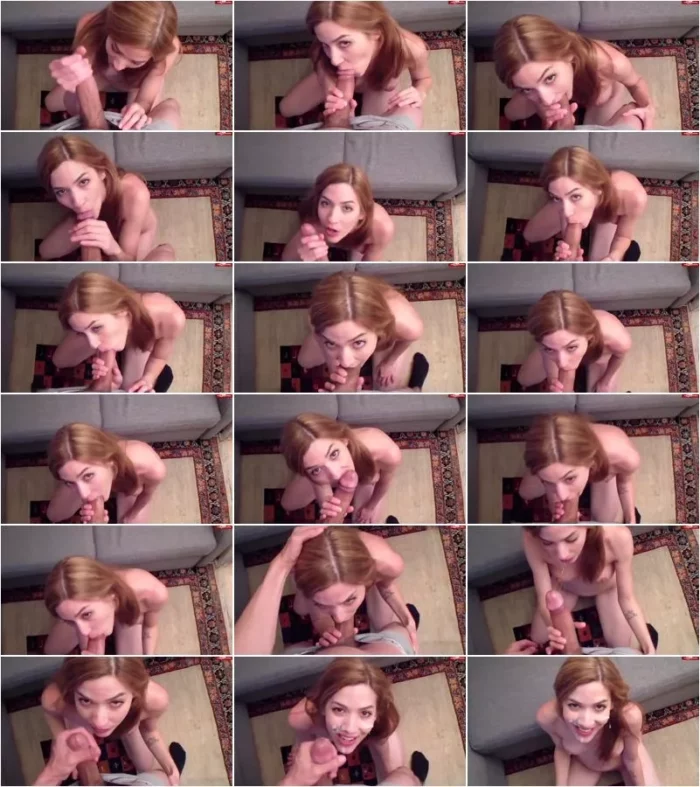 MaryHaze - Riesenschwanz tief geblasen mit fettem Facial [HD 720p] (MDH)