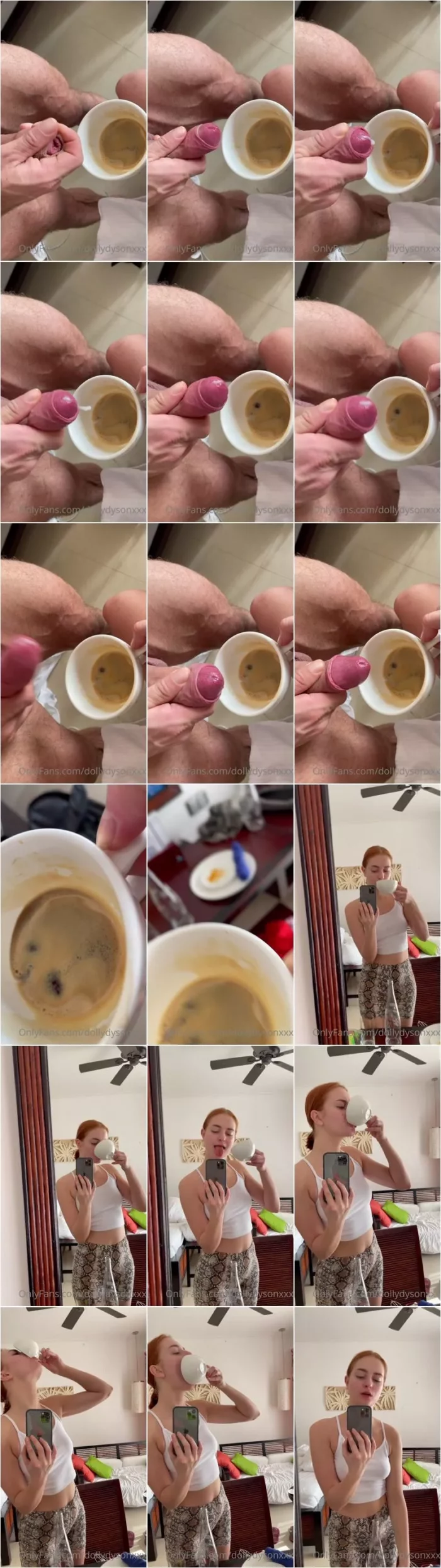 Dollydyson - Im Urlaub die frische Sahen fur den Kaffee PRIVAT [UltraHD/2K 1918p] (MDH)