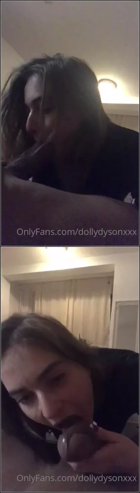 Dollydyson - PrivatVideo - Den Schwarzen Schwanz im Mund verschwunden [HD 848p] (MDH)