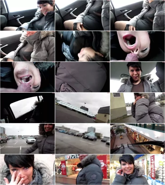 geil-poppen - Mein erster Spermawalk von Parkplatz ins Einkaufzentrum Puplic [FullHD 1080p] (MDH)