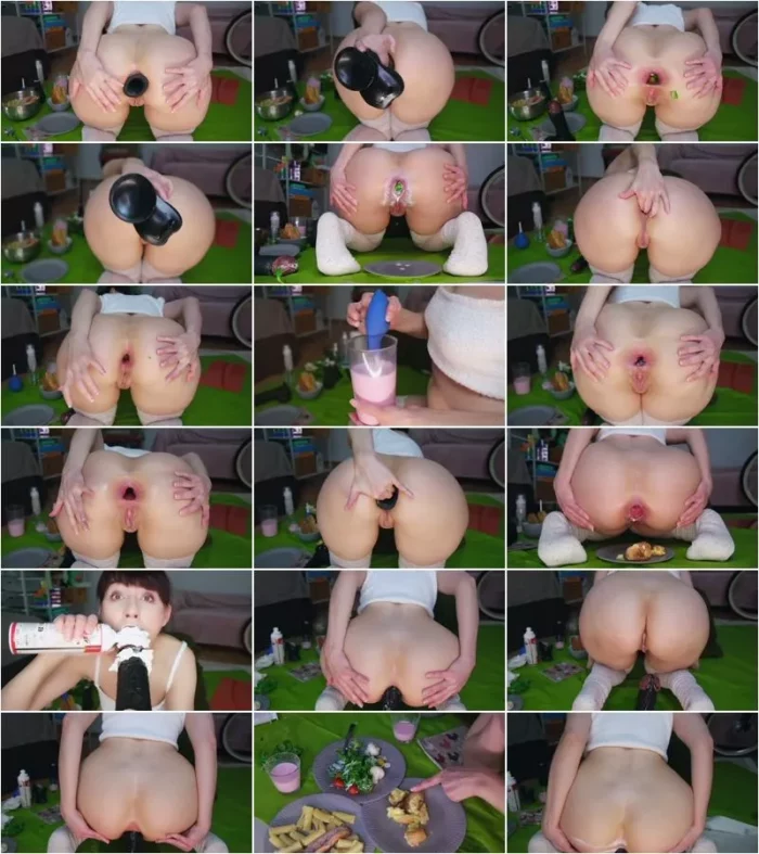 Mylene - Butthole served dinner. Gapes, BBC, creampie 06.01.2024 [FullHD 1080p] (Dildo)