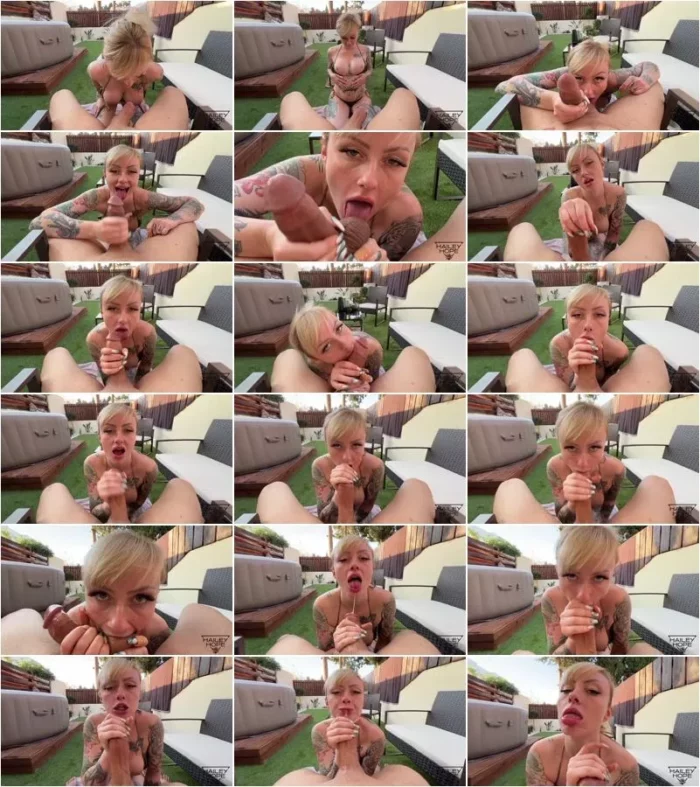 Haileyhope - Mein 1. Blowjob und dann gleich mit einem Monsterschwanz [FullHD 1080p] (MDH)