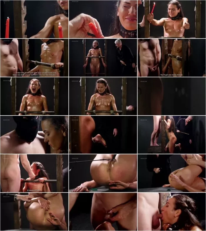Elite Pain - Making The Shy Lingerie Model Suck Cock Part 2 [FullHD 1080p] (BDSM)