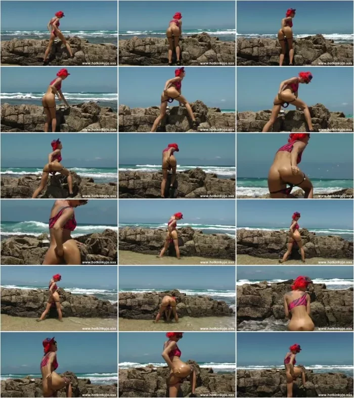 Hotkinkyjo - Hotkinkyjo self anal fisting & prolapse on the beach fun 22.02.2024 [FullHD 1080p] (Anal Fisting)