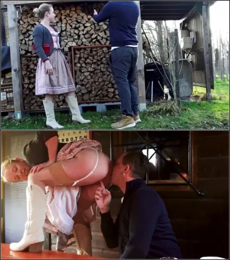 Mia_Adler - PUBLIC AM HOIZLAGER - Dirndl Bix?n am Prug - Wichsen [FullHD 1080p] (MDH)