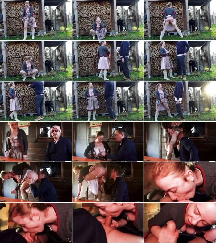 Mia_Adler - PUBLIC AM HOIZLAGER - Dirndl Bix?n am Prug - Wichsen [FullHD 1080p] (MDH)