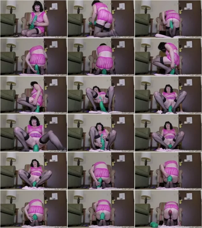 Dirtygardengirl - Dirtygardengirl in pink fishnet fuck huge dildo anal & prolapse 19.03.2024 [FullHD 1080p] (Dildo)