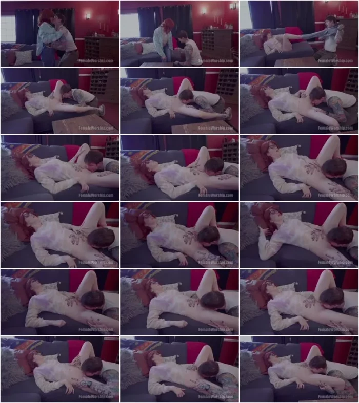 Ariel Darling, James Bloww - Female Worship №795 [FullHD 1080p] (Femdom)