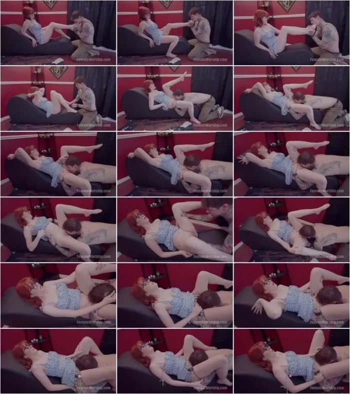 Ariel Darling, James Bloww - Female Worship №801 [FullHD 1080p] (Femdom)