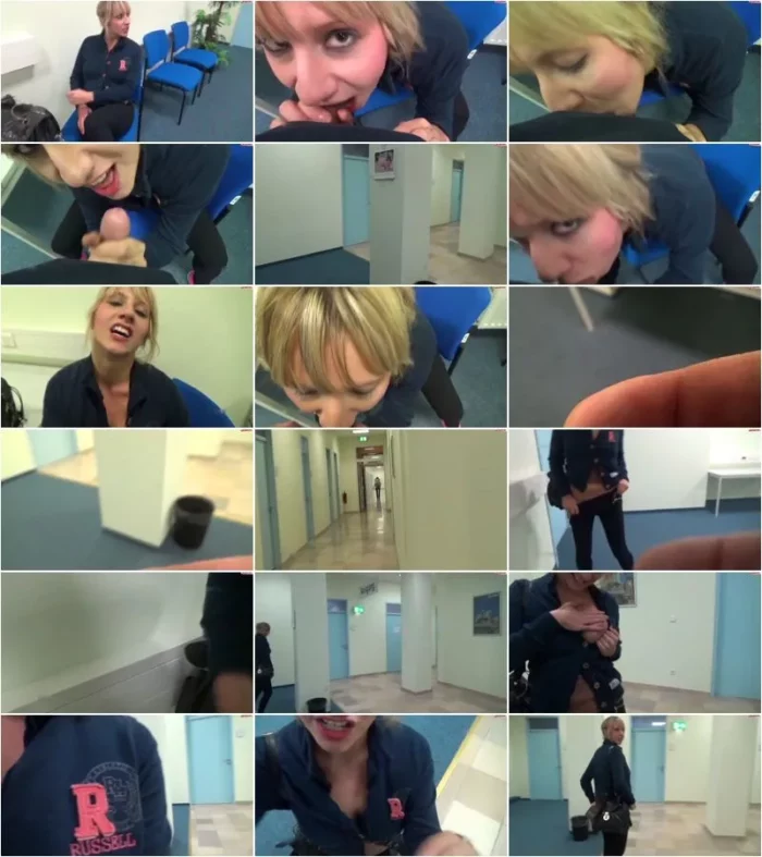 Lena-Loch - UNGLAUBLICH - BLASEN im JOBCENTER [FullHD 1080p] (MDH)