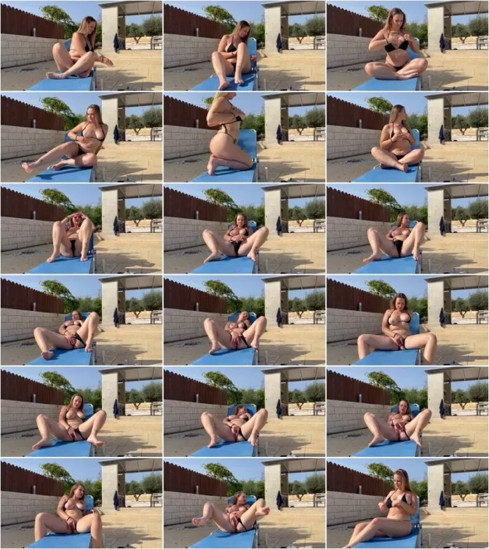 Manja1998 - Am Pool Selbstbefriedigt - Ob ich gesehen wurde [FullHD 1080p] (MDH)