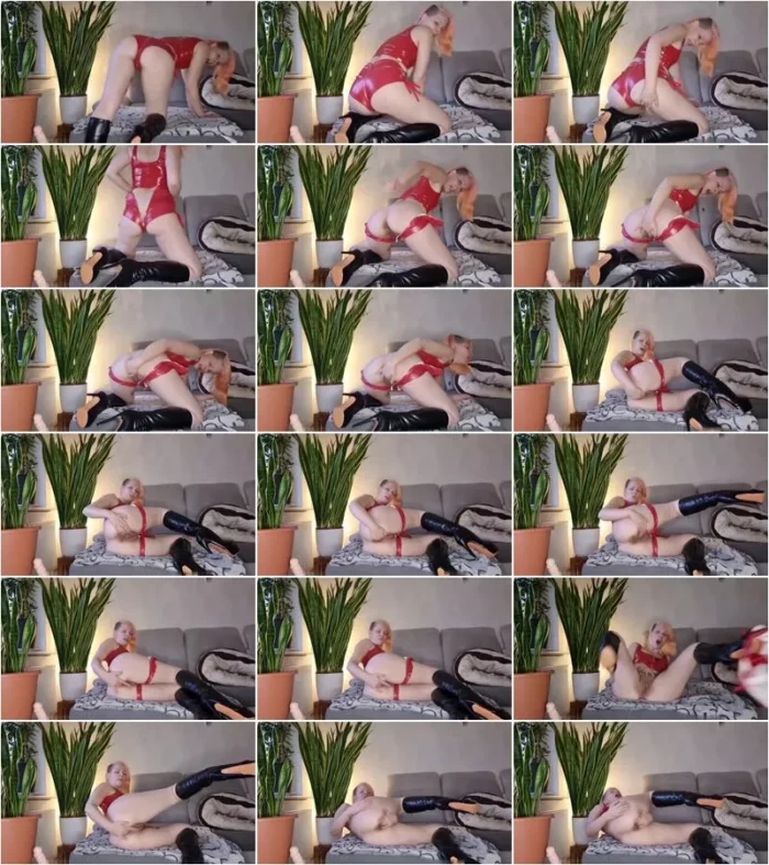 Sunny-Sin - EXTREM FEUCHTE LADY IN RED - FICK MICH BIS ICH KOMME [FullHD 1080p] (MDH)