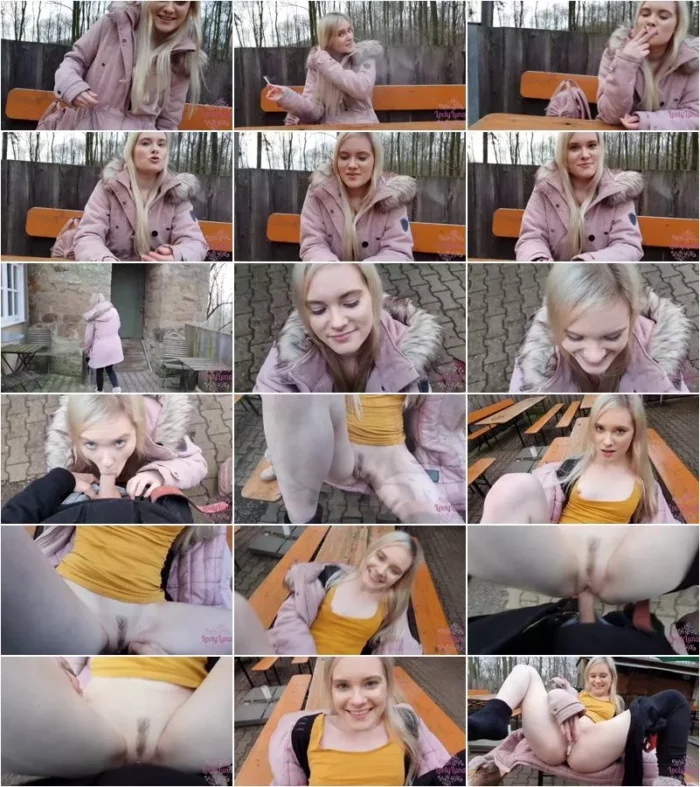 LovlyLuna - Outdoor auf dem Tisch gefickt [UltraHD/4K 2160p] (MDH)