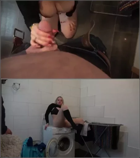 BeverlyAthalia - Alter Mann fickt mich im Wascheraum( Egon Kowalski) [HD 720p] (MDH)