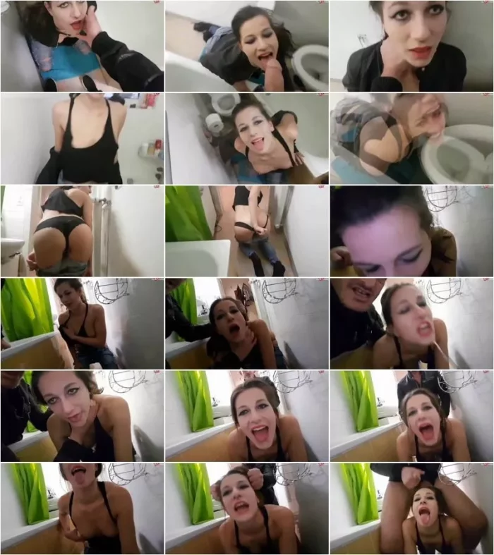 LeaSchwarz - Arschfick & Deepthroat After Party aufm WG Klo [HD 720p] (MDH)