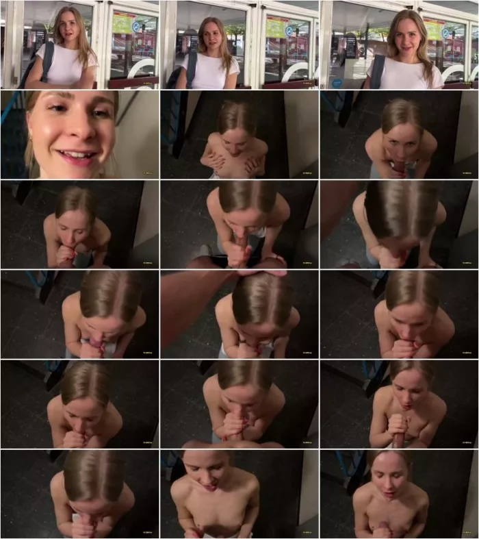 SweetGini - Damit hat mein Professor nicht gerechnet - Leistungsnachweis im Treppenhaus [FullHD 1080p] (MDH)