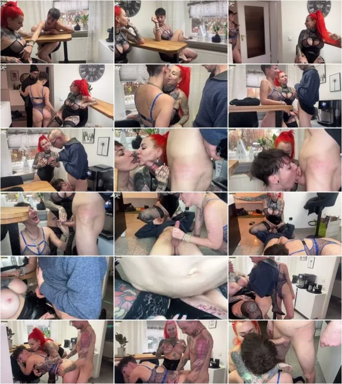Cat-Coxx - Schuchternen Azubi spanner zum Dreier uberredet war das zu krass fur ihn [FullHD 1080p] (MDH)